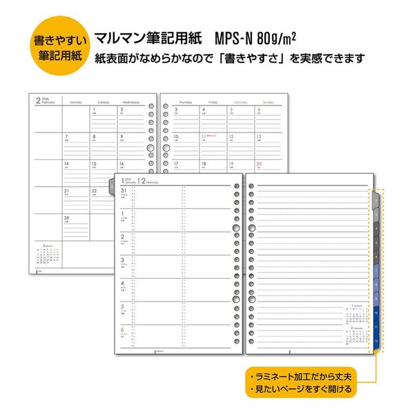Amazon.co.jp: AT-A-GLANCE 2023 日用卓上カレンダーリフィル 3
