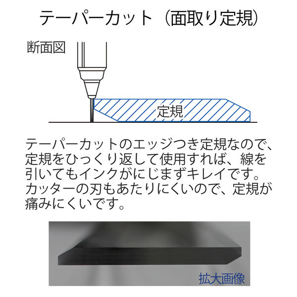 まとめ）ジョインテックス 再生PET直定規30cm B333J