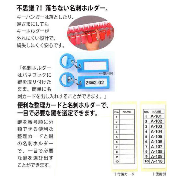 田邊金属工業所 ディンプルシリンダー式キーボックス（20本用