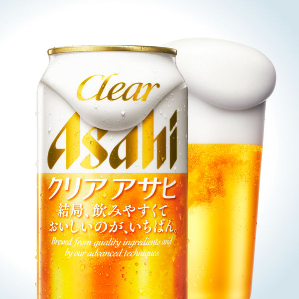 アサヒ クリアアサヒ 350ml 1箱（24缶入） アスクル