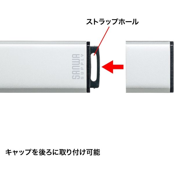 サンワサプライ USB2.0 メモリ UFD-2AT16GSV 1個 - アスクル