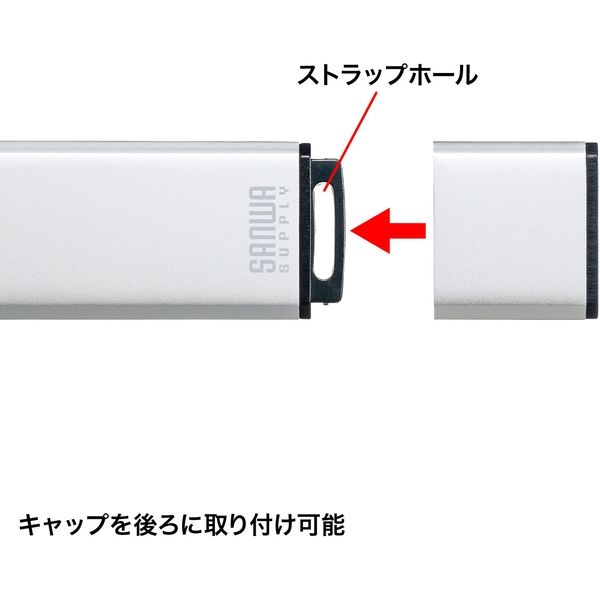 サンワサプライ USB3.1 Gen1 メモリ UFD-3AT16GSV 1個 - アスクル