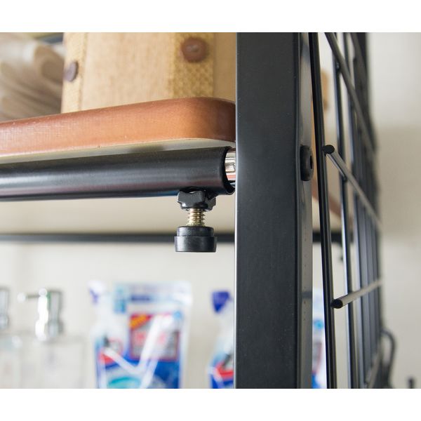 訳あり未開封 RIZO 伸縮ランドリーラック WH 65-90 SH-X6590