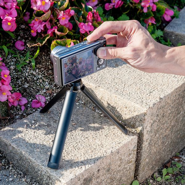 サンワダイレクト 自立一脚（簡易三脚・4段伸縮・最低535～最高1635mm