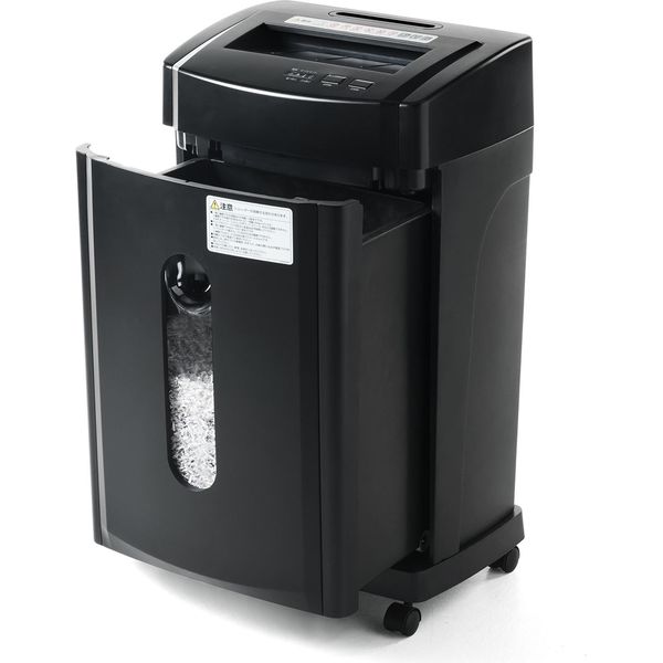 A4 マイクロクロスカット電動シュレッダ―(30L/最大12枚細断) 400