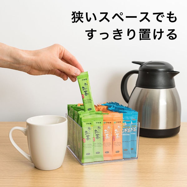 水出し可】伊藤園 健康ミネラルむぎ茶 粉末 1セット（300本：100本入×3箱） スティックタイプ アスクル