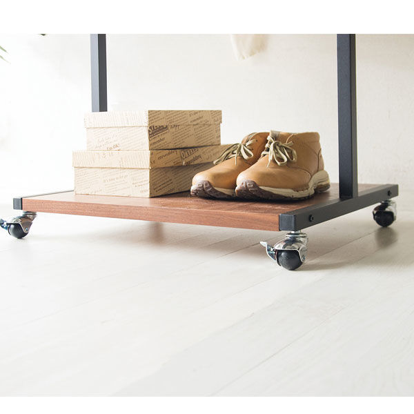 宮武製作所 ダブルハンガーラック Agile（アジル） 幅600×奥行450×高さ1460mm 1台（直送品） 宮武製作所 ラッカー塗装