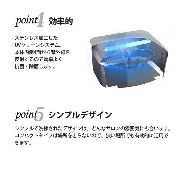 ETBELLA 〈エトゥベラ〉 UV クリーンシステム WUV-720 エトゥベラ> UV クリーンシステム WUV-720 幅26cm×奥行23.8cm×高