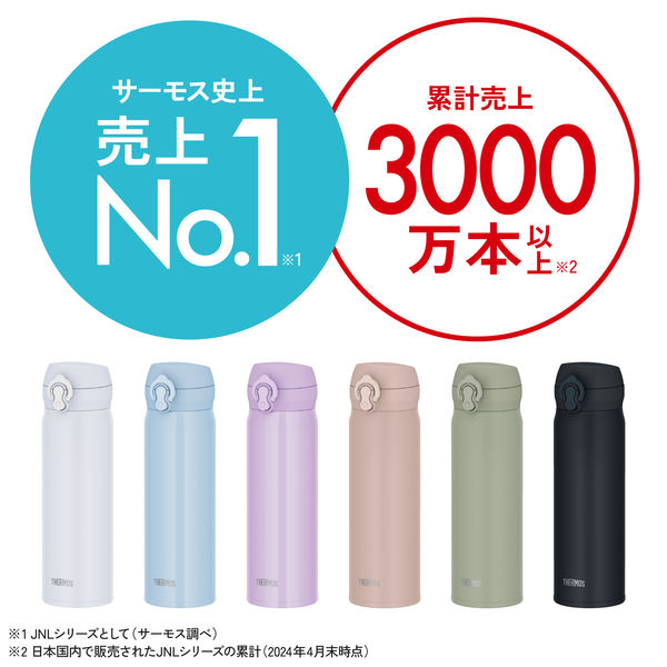 サーモス 真空断熱ケータイマグ 500ml ブラックジェイド JNL サーモス 真空断熱ケータイマグ 500ml ブラックジェイド JNL