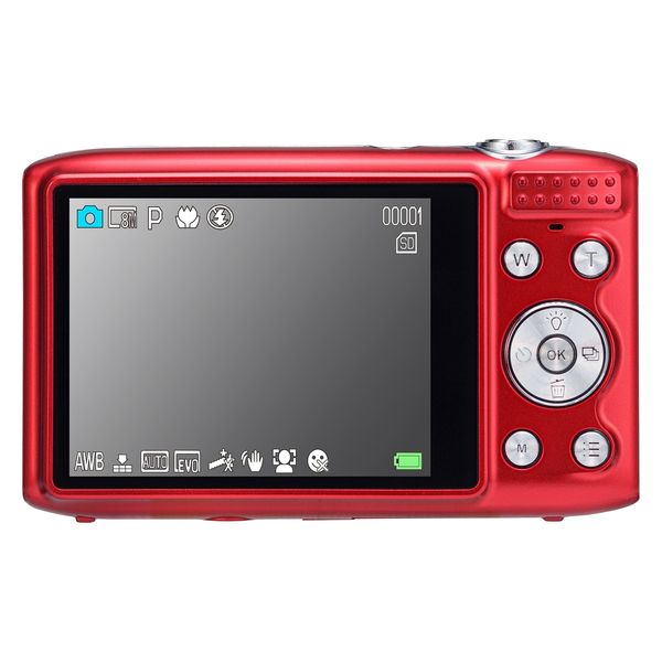 ベルソス コンパクトデジタルカメラ S3300-VS RD 1台 S3300-VSRD