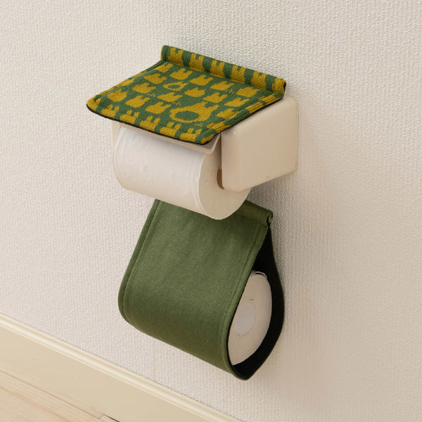 ペーパーホルダーカバー　グリーンのみ ペーパーホルダーカバー グリーン(販売終了) | トイレ用品・トイレ関連