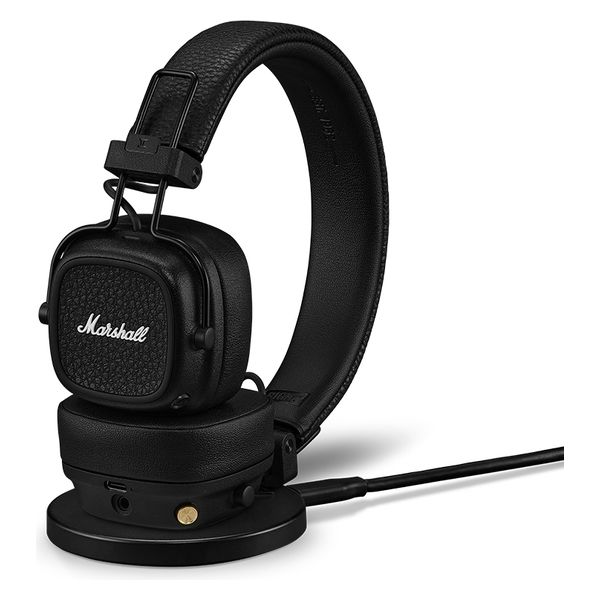 Marshall オンイヤーワイヤレスヘッドホン ブラック MAJOR5BLACK 1個（直送品） - アスクル