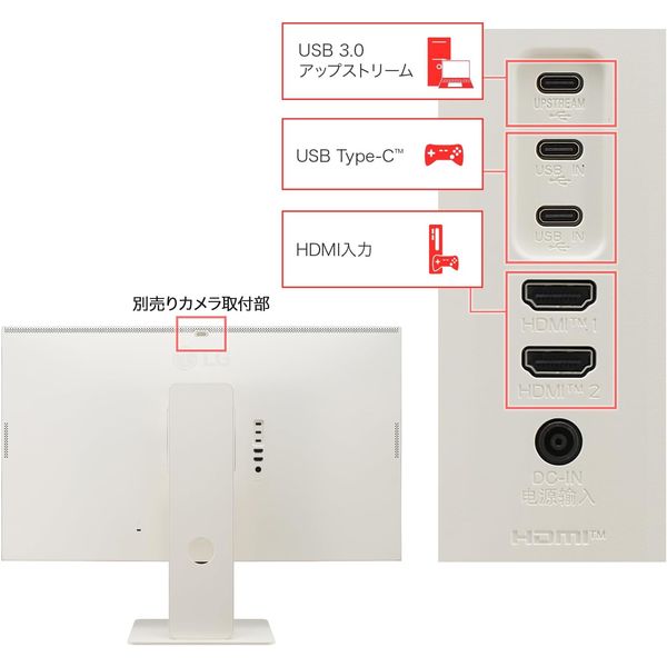 LG Electronics Japan 31.5インチ4Kスマートモニター(3840x2160