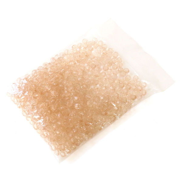 クラフトビーズ プラスチックビーズ 徳用500個入 8mm ライト