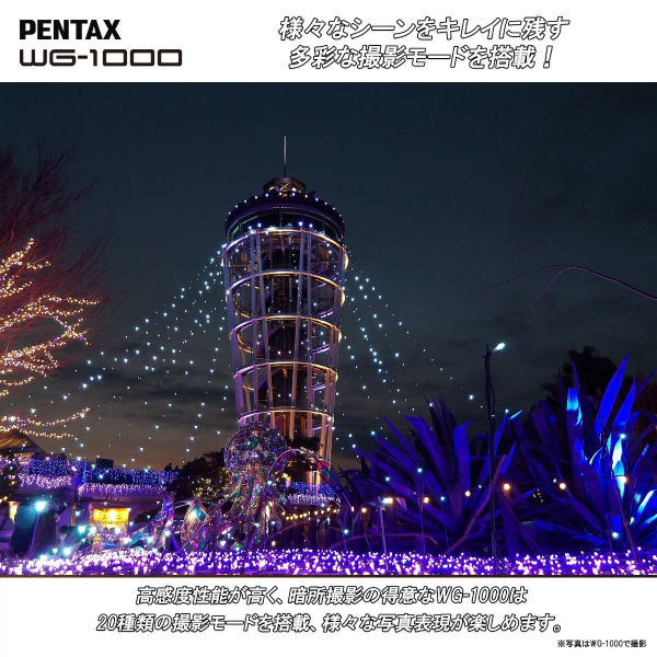 PENTAX 防水・防塵 工事用デジタルカメラ WG-1000バッテリー