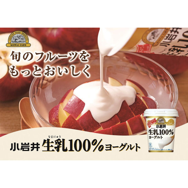【ヨーグルト】 小岩井乳業 [冷蔵]小岩井乳業 生乳100%ヨーグルト 400g×6個
