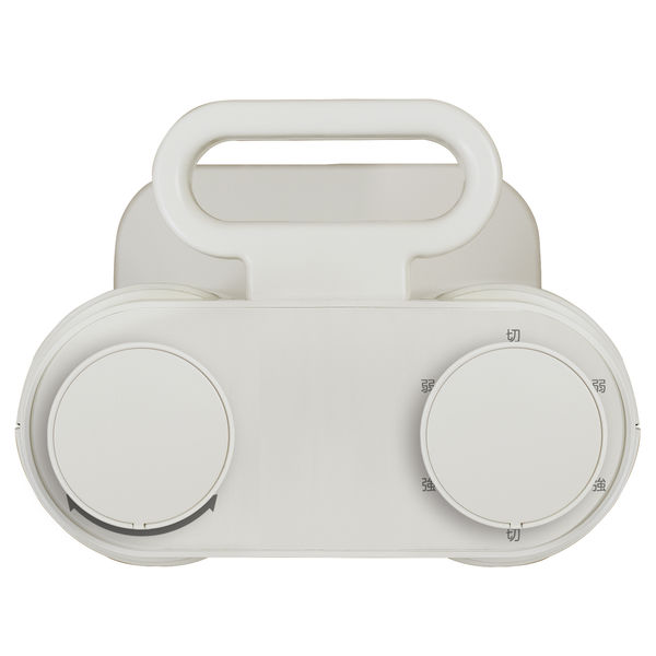 YAMAZEN 2本管ワイドレンジヒーター 800W 2段階切替 share heats DC