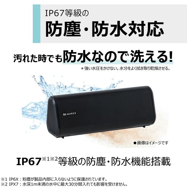 ワイヤレススピーカー ブラック 元箱付き andless_ws_b_01.jpg