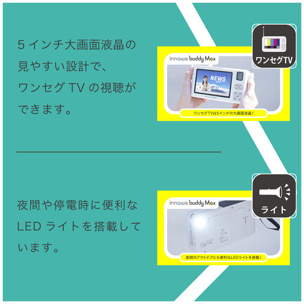 大画面ポータブルTV＆ラジオ 商品紹介｜大画面ポータブルTV＆ラジオ｜セーブ・インダストリー