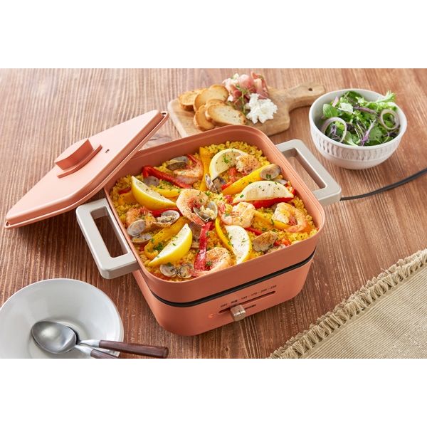 アイリスオーヤマ グリル鍋 2枚プレート IGU-P2-D 1台（直送品