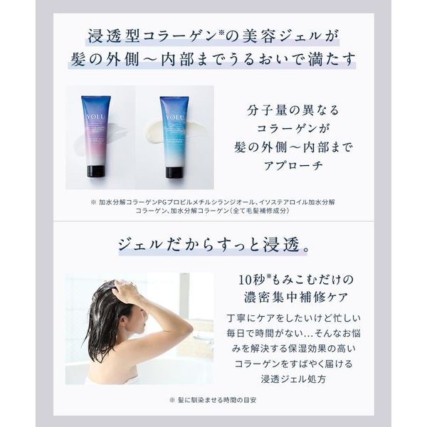 YOLU（ヨル） リラックスナイトリペアジェルヘアマスク 145g I