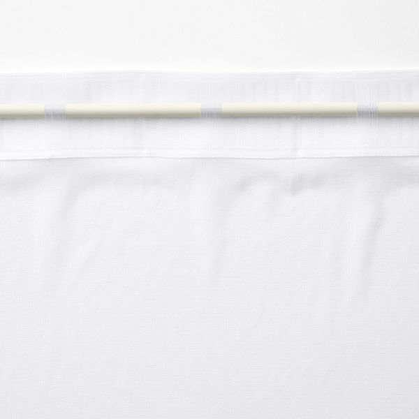 【美品】無印良品　カーテン　100×200cm 2枚 綿洗いざらし平織ノンプリーツカーテン・2枚組 | 無印良品