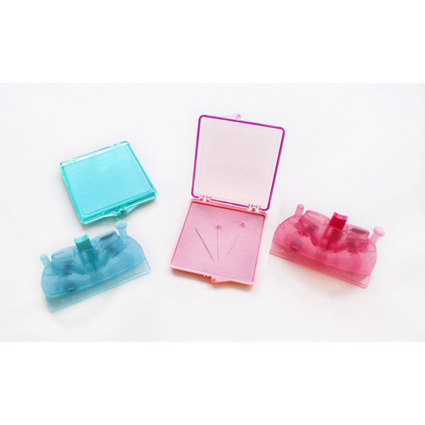 KAWAGUCHI 簡単糸通し 【70周年限定カラー・ピンク】 12-258