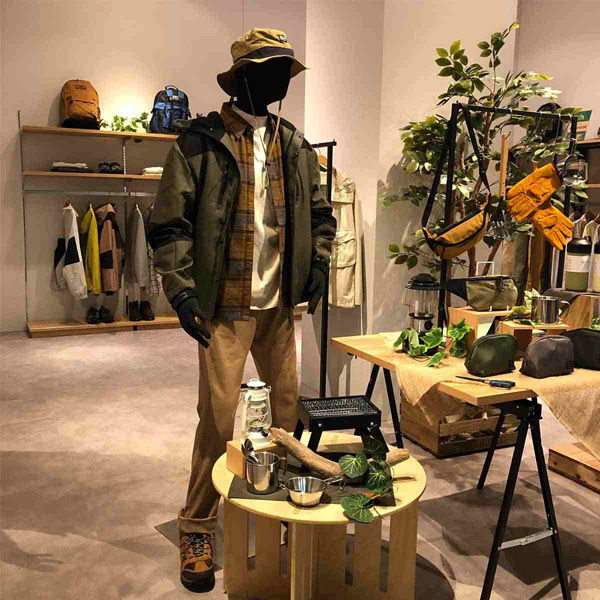 フレキシブルマネキン 紳士タイプ ストアエキスプレス ブラック