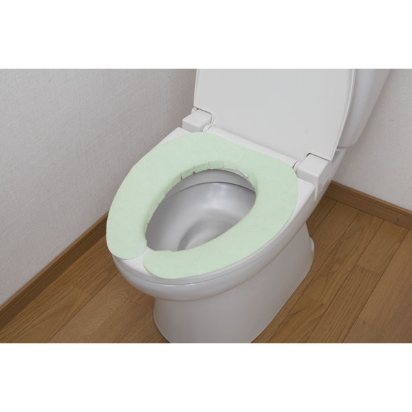 サンコー ずれない トイレ 便座カバー 洗い替え 節電 3色組 1