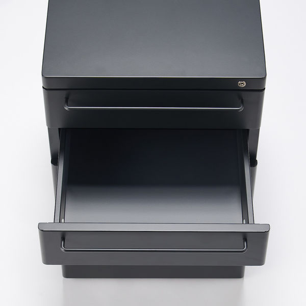 無印良品 スチールキャビネット ダークグレー 幅39．5×奥行