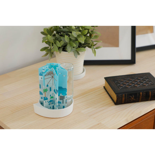 積水樹脂 自然気化式加湿器うるおい水景サントリーニ島 WSーST○5個