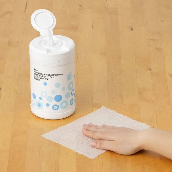オリジナルボトルウェットティッシュアルコール除菌 除菌シート詰替 1