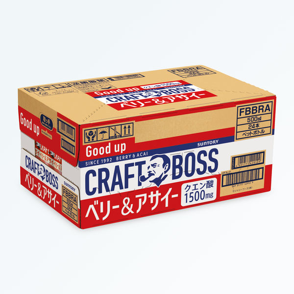 サントリー クラフトボス ベリー＆アサイー 500ml 1箱（24本入