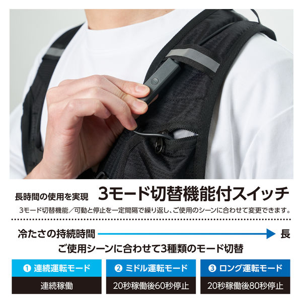 THANKO サンコー 水冷服ベスト Lite TK-WACO USB10000mAh