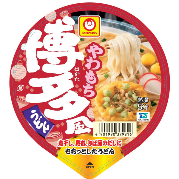 マルちゃん やわもち博多風うどん 82g/カップ麺 1セット(1個×3