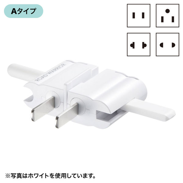 サンワサプライ 海外電源変換アダプタ ブラック TR-AD4BK 1個