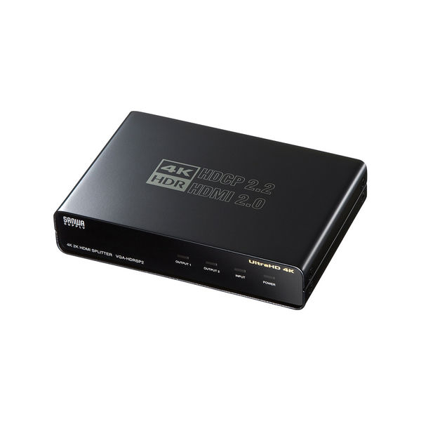 ELECOM - HDMI分配器エレコム1入力２出力4K60HZ HDCP2.2対応VSP-HDP Amazon.co.jp: エレコム HDMI分配器 4K 60Hz(18Gbps) 1入力 8