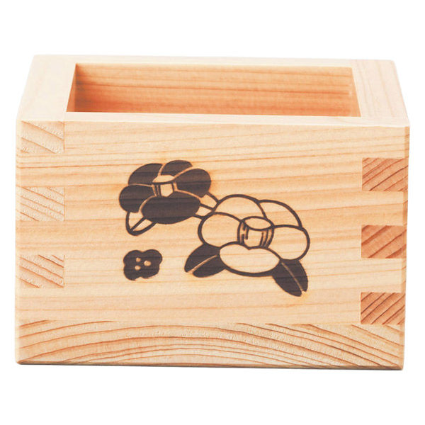 ヤマコー 東濃ひのき/1合桝 四季/四面焼印(無塗装) 12278 1個（直送品