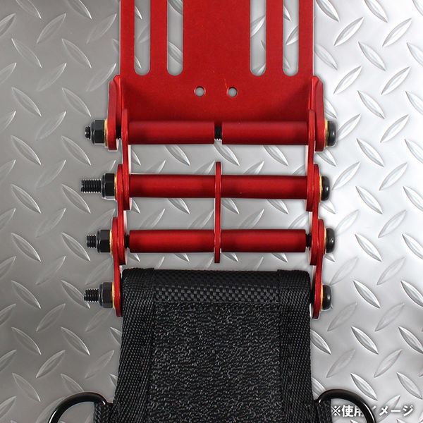 木村 ハンギングブラケット4連セットB アルマイトレッド M4R-B-RE 1個(直送品) 木村 ハンギングブラケット4連セットB アルマイトレッド M4R-B-RE 1個(直送品)