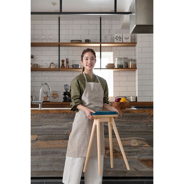 ナガノインテリア工業 コッぺハイスツール63cm ハードメープル材