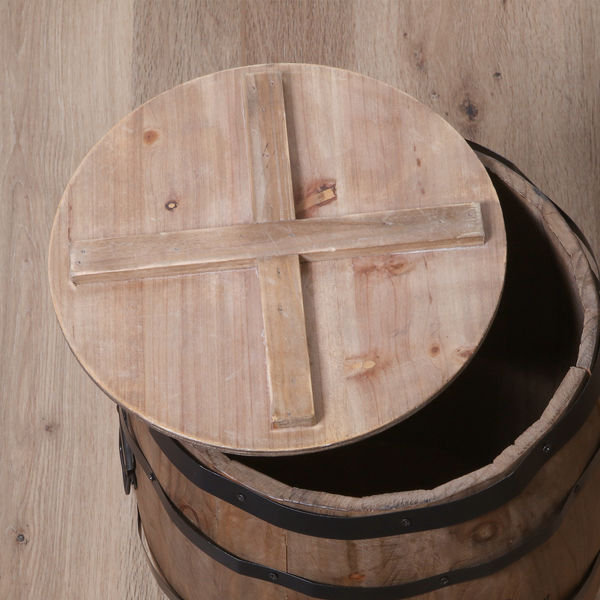 不二貿易 樽型スツール 幅320×奥行320×高さ400mm 31882 1台（直送品