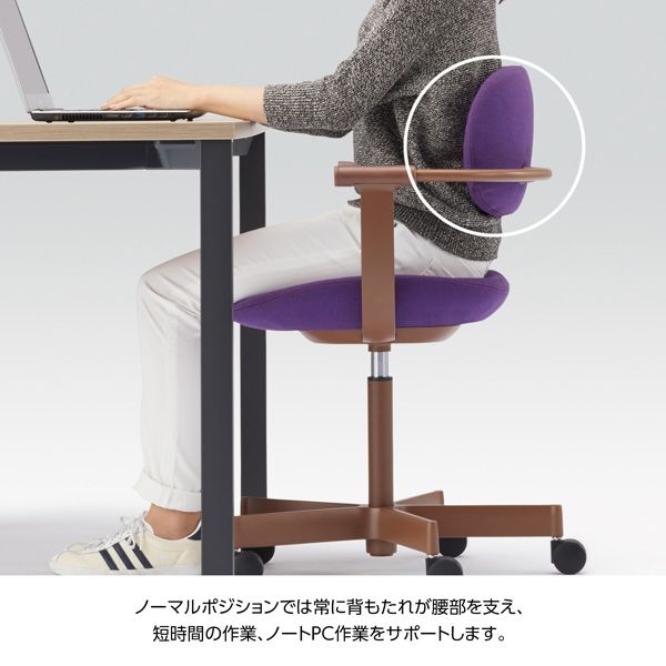 vertebra03 ITOKI 24年　リーフグリーン イトーキ バーテブラ03（vertebra03） 5本脚 キャスタータイプ KG-825SD-T1