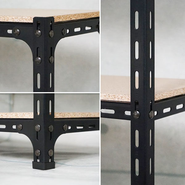 アイアンラック　鉄製品　棚　アングルラック　鉄 angurutana-75x60x90.jpg