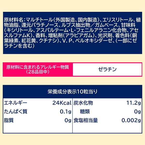 ACUO＜グリーンミント＞ファミリーボトル 6個 ロッテ アクオ ガム アスクル