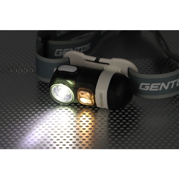 GENTOS(ジェントス) LED ヘッドライト 小型 充電式(専用充電池/単3電池