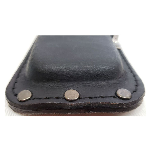 コヅチ 牛黒革 ペンチケース2段 DV差し付 WS-005 1個（直送品