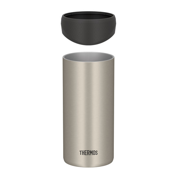 サーモス（THERMOS）保冷缶ホルダー ステンレスマット 500ml缶用 JDU