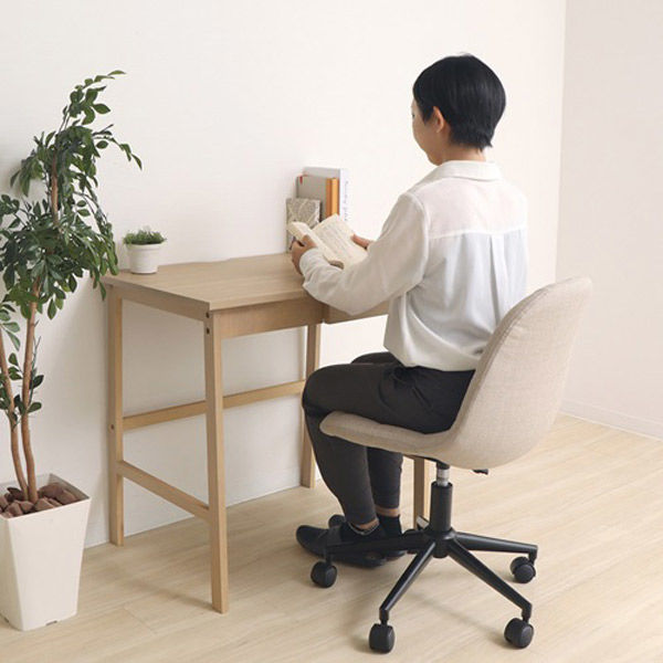 軒先渡し】ヤマソロ () 引き出し付きデスク 幅750×奥行505×高さ