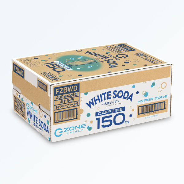 サントリーフーズ HYPER ZONe ENERGY WHITE SODA 400ml 1セット