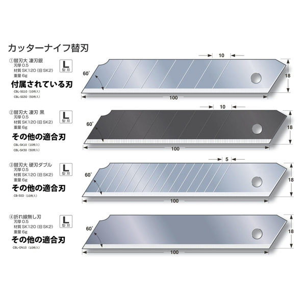 TJMデザイン カッター オートロックL 黄 LC500YBL 1個(直送品 TJMデザイン カッター オートロックL 黄 LC500YBL 1個(直送品